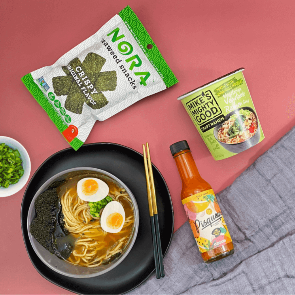 nora seaweed and ramen