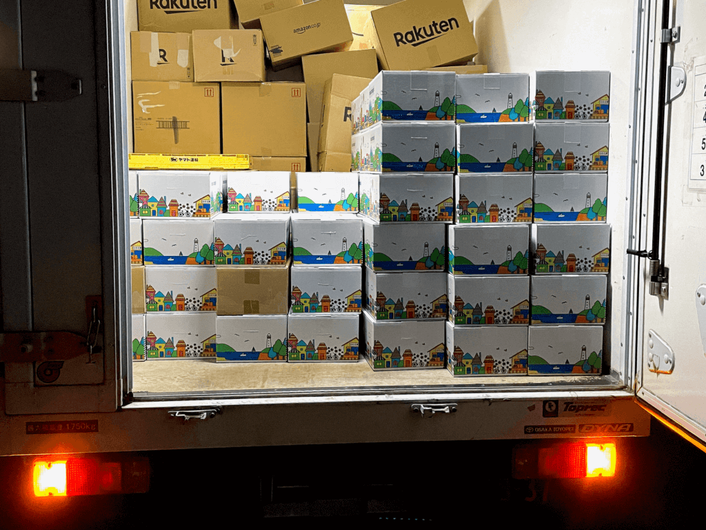 Truck full of snacks